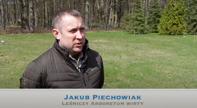 Jakub Piechowiak - leśniczy Arboretum w Wirtach @radioglos